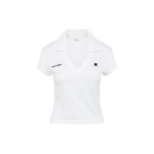Courreges Cropped Polo Women